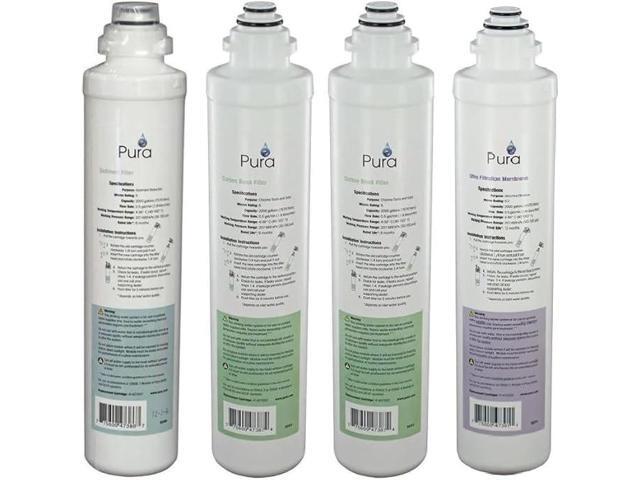 Pura Platinum QCUF Ultra Filtration Complete Replacement Filter Kit by IPW Industries Inc.
