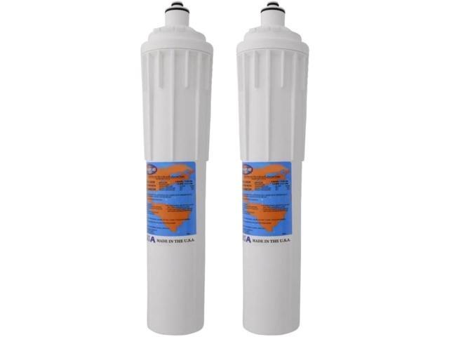 IPW Industries Inc-Omnipure - (ELF XL 10M-P) - 15' x 4' ELF XL-Series 10 Micron Carbon Block Filter with Phosphate; Scale Inhibitor 2 Pack