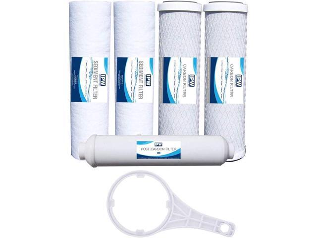 Compatible Watts 5-PK-4SV Premier 1-Year 4-Stage Reverse Osmosis Replacement Filter Kit, 5-Pack by IPW Industries Inc