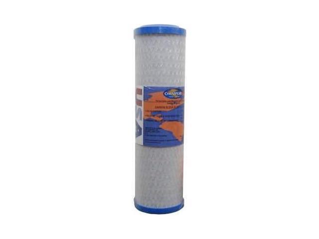 Omnipure (OMB934-1MPB) 9.75'x2.75' Carbon Block 1 Micron Lead Removal Filter