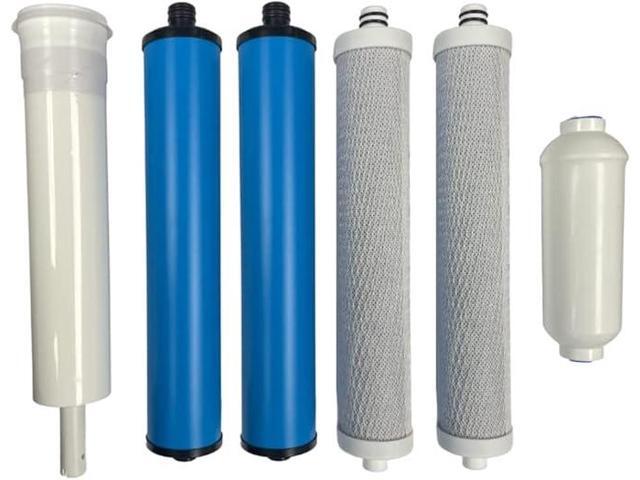 IPW Industries Inc. Reverse Osmosis Annual Filter Set Compatible with Microline 435 RO Pre- and Post- filters and Membrane