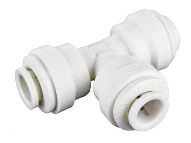 IPW Industries Inc-John Guest - Polypropylene Union Tee Quick Connect Fitting 1/2' OD/Single - PP0216W