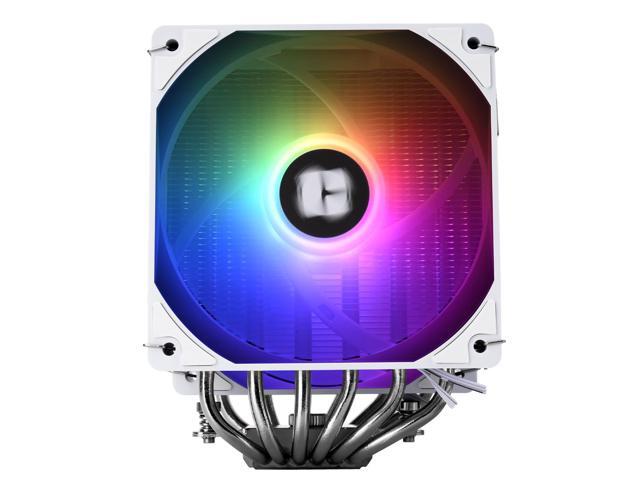 Thermalright Peerless Assassin 120 Digital ARGB White CPU Air Cooler -Temperature Display 6 Heat Pipes 1850RPM PWM 120mm Fans, for Intel...