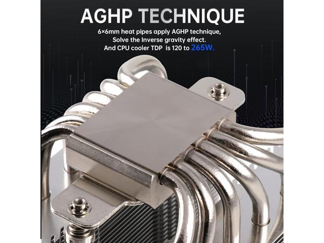 Thermalright Peerless Assassin 120 SE ARGB CPU Air Cooler,6 Heat Pipes Aluminium Heatsink Cover, for Intel 1700/115X/1200, AMD AM4/AM5
