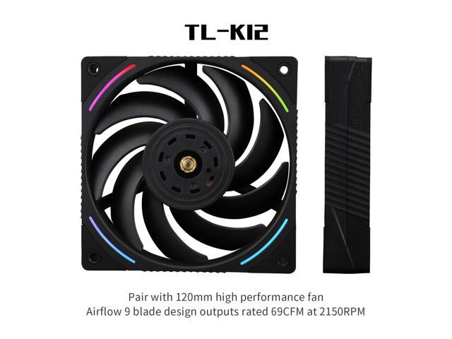 Thermalright Phantom Spirit 120 EVO CPU Cooler,7×6mm Heat Pipes CPU Air Cooler,Dual PWM Fan Computer Cooling,2150RPM Speed,for AMD AM4 AM5/Intel...