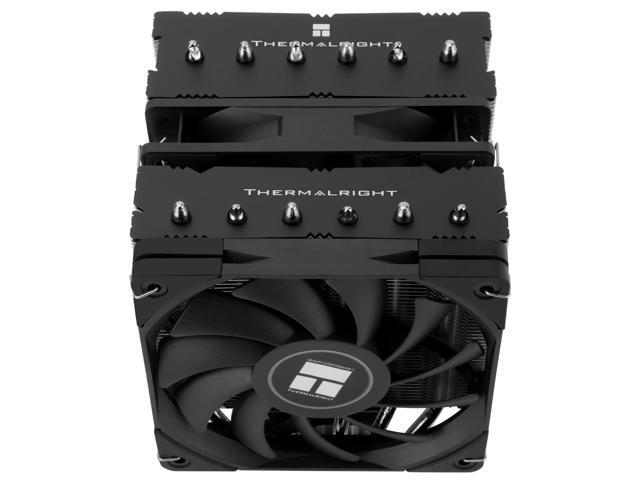 Thermalright Royal Knight 120 SE CPU Cooler, 155mm High, Dual Towers Dual PWM Fans TL-C12B V2 and TL-C12015B, 6 Heat Pipes,PC Cooling for...