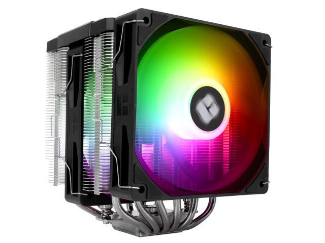 Thermalright Peerless Assassin 120 Digital ARGB BLACK CPU Air Cooler -Temperature Display 6 Heat Pipes 1850RPM PWM 120mm Fans, for Intel...