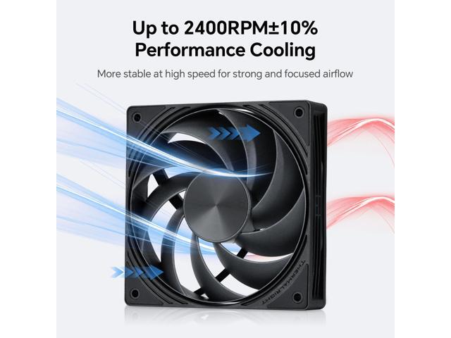 Thermalright Ultra 120 Extreme EVO REV.5 CPU Cooler, Dual 120mm PWM Fans, LCP Blades, 2400RPM, 6 Heat Pipes, 157mm Single Tower, for Intel LGA1700...