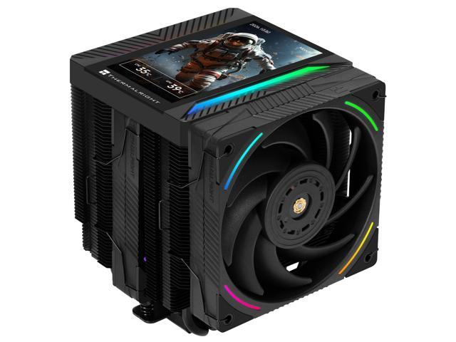 Thermalright Peerless Assassin 120 Vision MAX ARGB CPU Cooler, 5 Inch LCD, TL-K12 2150RPM 120mm Fans, for AMD AM4/AM5, Intel 1851/1700