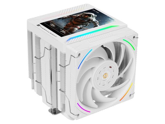 Thermalright Peerless Assassin 120 Vision MAX ARGB CPU Cooler, 5 Inch LCD, TL-K12 2150RPM 120mm Fans, for AMD AM4/AM5, Intel 1851/1700