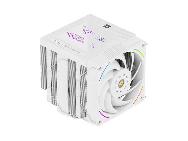 Thermalright Phantom Spirit 120 Digital SNOW CPU Air Cooler, 7 Heat Pipes, Dual TL-K12 2150RPM PWM ARGB Fans, Digital Top Cover, 160mm Dual Tower,...