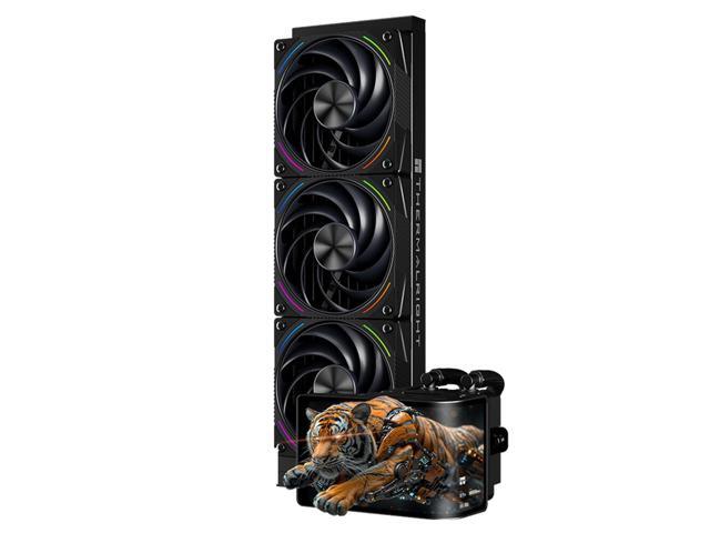 Thermalright Wonder Vision 360 UB ARGB Black CPU AIO Cooler,360mm Radiator, 2K 60HZ Curved Screen with 2400x1080 Resolution,for AM4/AM5,Intel...