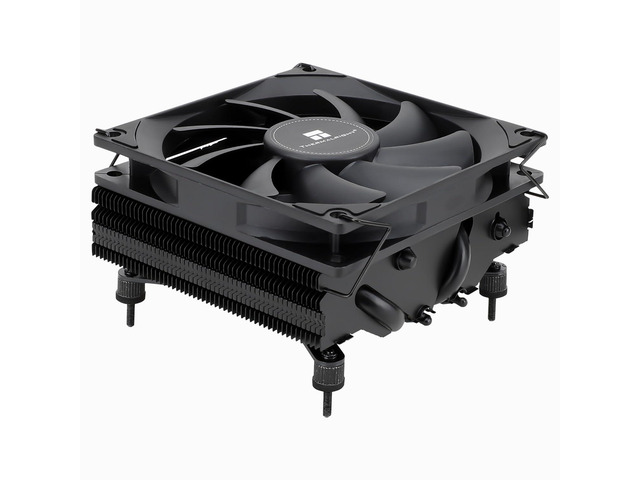 Thermalright AXP90-X47 Black Low Profile CPU Air Cooler, 47mm Height, 4 Heat Pipes, TL-9015B 2700RPM PWM Fan, Intel/AMD
