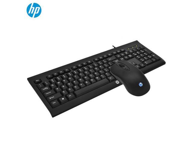 HP KM100 Gaming Keyboard + Mouse, 1000/1600 DPI mouse, height adjustment keyboard, LED lightning, USB wired