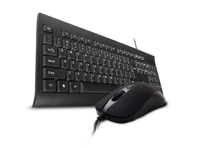 HP KM100 Gaming Keyboard + Mouse, 1000/1600 DPI mouse, height adjustment keyboard, LED lightning, USB wired