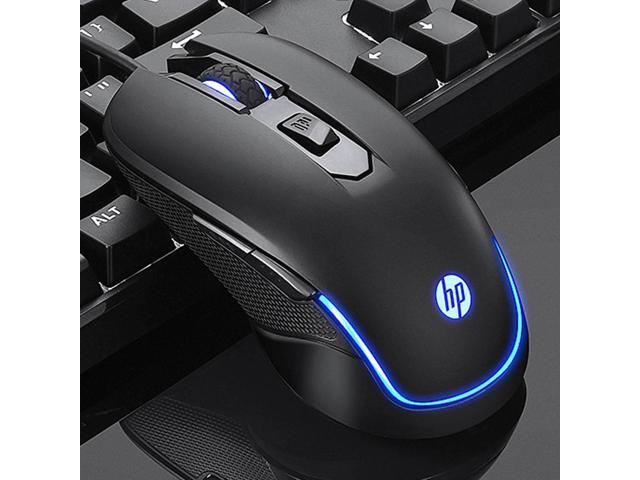 HP M200 Gaming Mouse, LED, 2400 MAX DPI, USB wired, 4 DPI modes, 6 buttons, Optical Sensor, 5 million clicks, 125Hz default polling rate...
