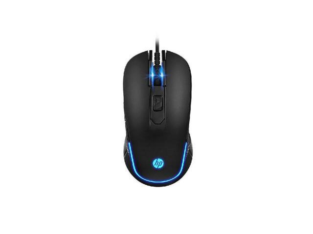 HP M200 Gaming Mouse, LED, 2400 MAX DPI, USB wired, 4 DPI modes, 6 buttons, Optical Sensor, 5 million clicks, 125Hz default polling rate...