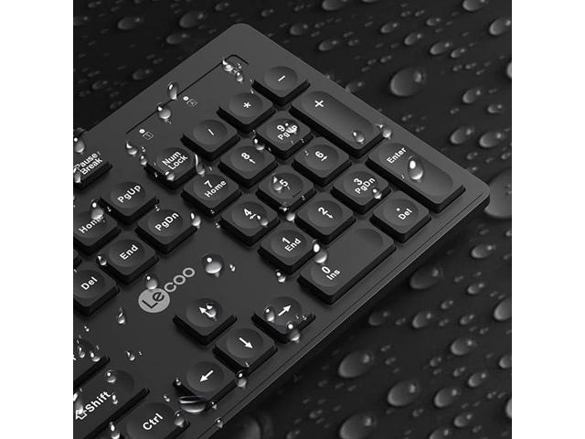 Lenovo (Lecoo) KB102, USB Wired Keyboard, 10 million key lifespan, (SPANISH) Layout