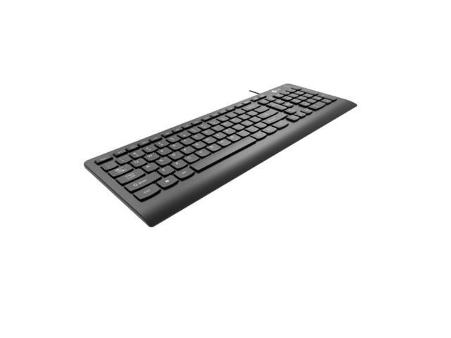 Lenovo (Lecoo) KB103, Mechanical USB Wired Keyboard, 10 million clicks key lifespan, (SPANISH) Layout