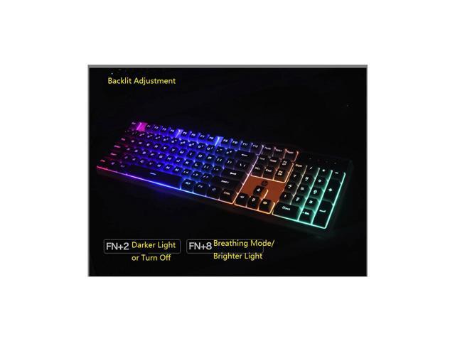 HP K300 (SPANISH) Mechanical Feeling, 19 anti-ghosting, Cool Exterior 7-colo0r Backlit Led Anti-splash Silent Wired Keyboard For Office And Game,...