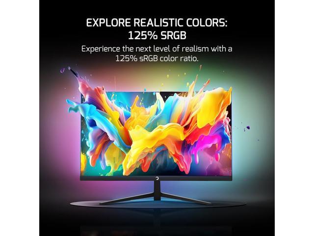 GAMEPOWER T40 23.6 Inch Curved Gaming Monitor, 180Hz 1080p Display, 0.5ms Response Time, VA Panel, AMD FreeSync, HDR Support, 125% sRGB, RGB...