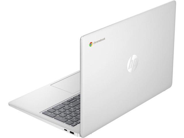 HP - 15.6" Chromebook Laptop - Intel Processor N200 2023 - 8GB Memory - 64GB eMMC - Natural Silver - image 5
