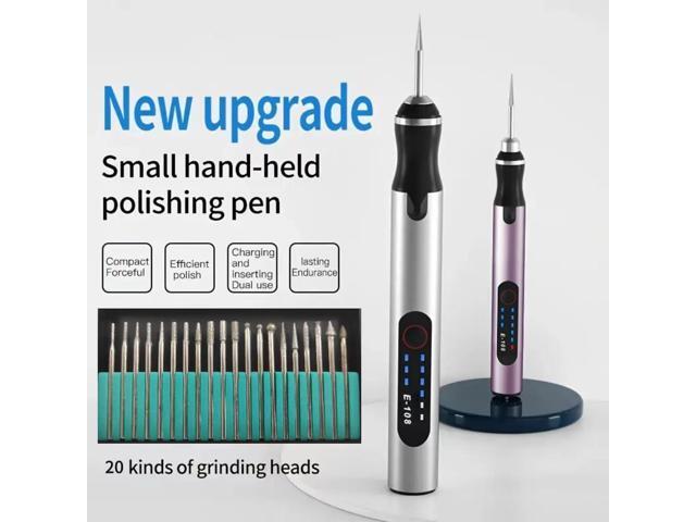 DURFICST Cordless Rotary Tool, Rechargeable Engraving Pen with 300mAh Battery, Adjustable Speed Electric Carving Pen, Portable Woodworking...