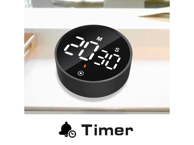 DURFICST Digital Countdown Magnetic Egg Timer, Kitchen Timer for Kids,Rotating LED Countdown Timer 280 Digital Display Magnetic Multifunctional...