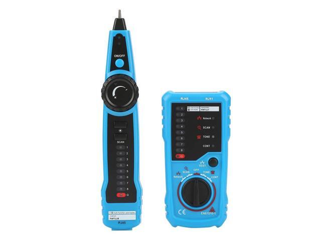 DURFICST Network Cable Tester, FWT11 RJ11 RJ45 Electric Cable Detector, Portable Cable Tracer, Telephone Cable Tester for Phone, Cable Tracker,...