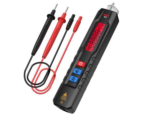 DURFICST Non-Contact Voltage Detector Pen Multimeter Auto NCV 6V-1000V with Adjustable Sensitivity Multifunction Tester Continuity Resistance Diode...
