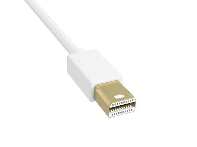 Cable Leader 10ft Mini DisplayPort to Mini DisplayPort Cable, 4K@60Hz, DP1.2, Mini DP Monitor Cable