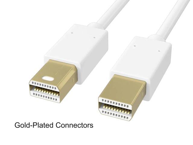 Cable Leader 10ft Mini DisplayPort to Mini DisplayPort Cable, 4K@60Hz, DP1.2, Mini DP Monitor Cable