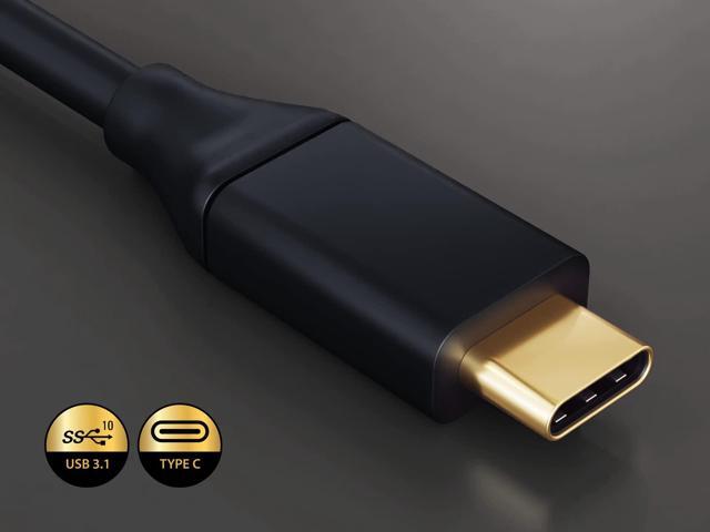 Cable Leader USB 3.1 Type C Male to DisplayPort 4K @ 60Hz Male Cable, Black 10 Foot