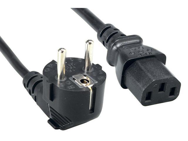 Cable Leader 6ft European Power Cord CEE 7/7 to IEC320 C13