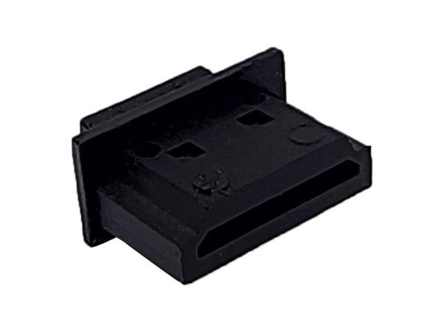 Cable Leader 50 PCS Plastiv Anti-Dust Dirt HDMI Female Dust Cover, Black Color