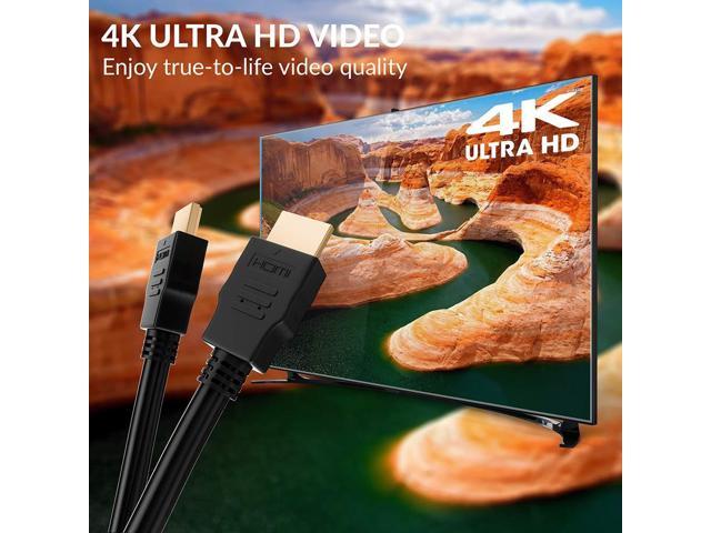 Cable Leader High Speed HDMI Cable with Ethernet 28 AWG (25 Foot (1 Pack))