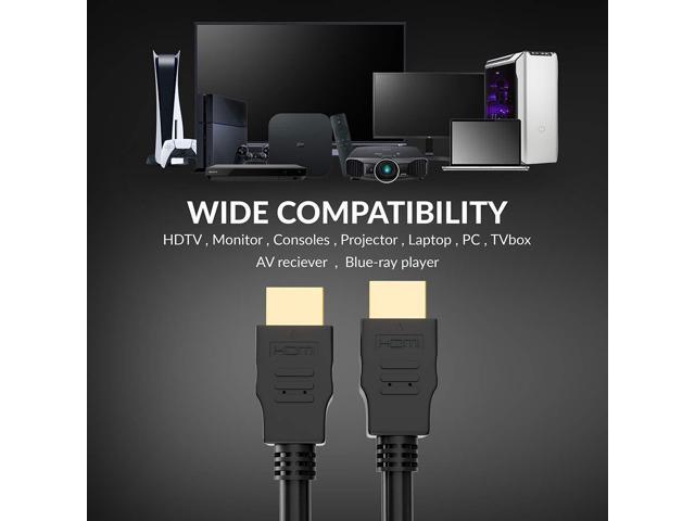 Cable Leader High Speed HDMI Cable with Ethernet 28 AWG (25 Foot (1 Pack))