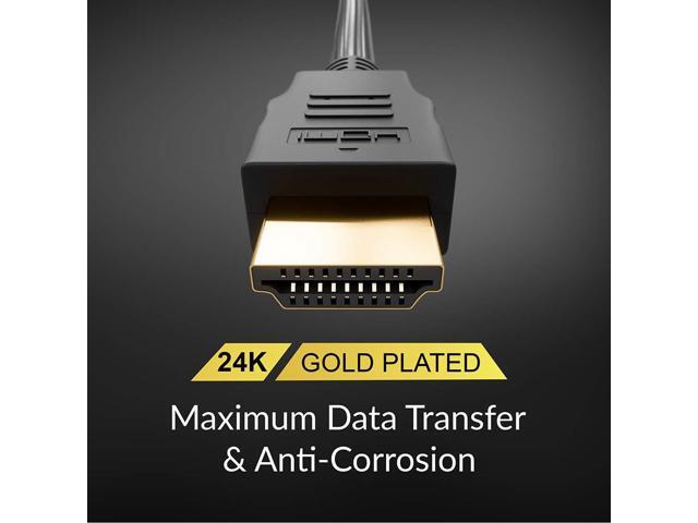 Cable Leader High Speed HDMI Cable with Ethernet 28 AWG (25 Foot (1 Pack))