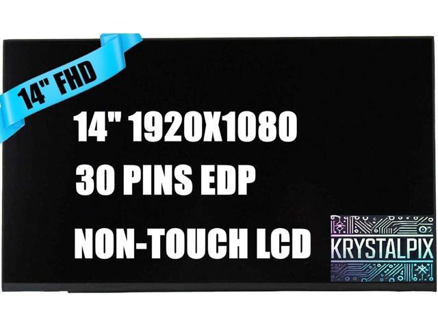 GBOLE LCD Display FITS- Replacement LCD for Dell Latitude 5440 P165G P165G001 NCY29 14' IPS FHD LCD Screen LED Panel New 30 pins Non-Touch Display