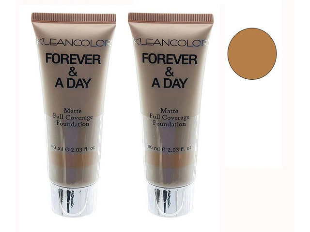 Foundation KLEANCOLOR Forever & A Day Matte Full Coverage Soft Cocoa 2 Pack