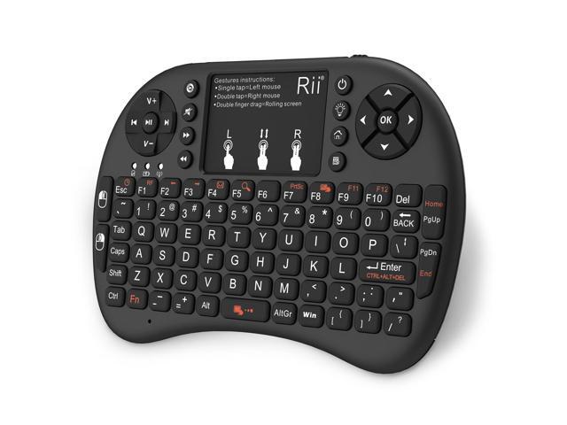 Rii i8+ Mini wireless keyboard 2.4GHz Wireless Keyboard with TouchPad Backlit For Android TV Box,PC,Laptop,Smart TV,HTPC