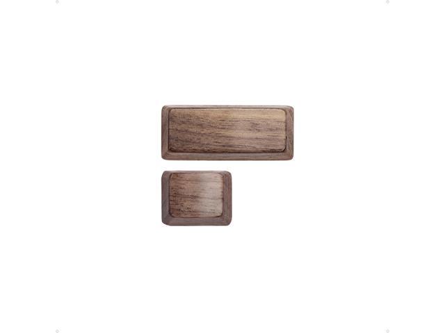 Loha Custom Black Walnut Wood Keyboard Keycaps, Wooden Keycap for Mechanical Keyboard, OEM Profile, Key Caps Set, MX-Style Compatible, Single Keys...