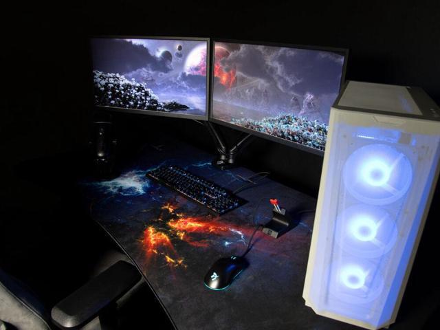 Arozzi Arena Full-Surface, Interchangeable, Water-Resistant, and Washable Mouse Pad with Stitched Edges - D012