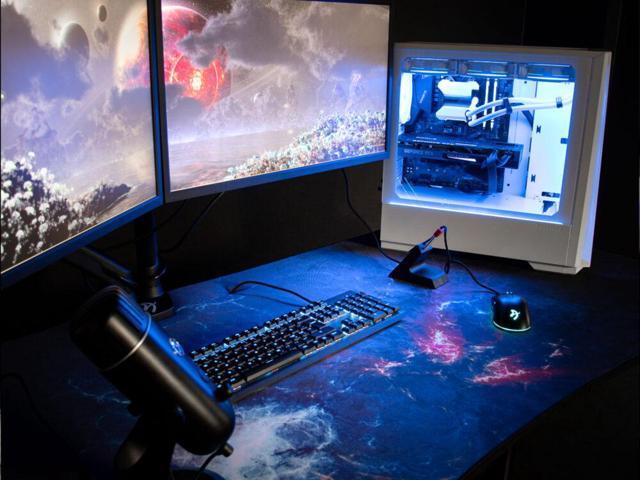 Arozzi Arena Full-Surface, Interchangeable, Water-Resistant, and Washable Mouse Pad with Stitched Edges - D012
