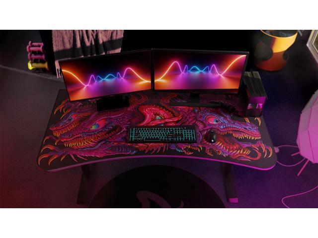 Arozzi Arena Full-Surface, Interchangeable, Water-Resistant, and Washable Mouse Pad with Stitched Edges - D045