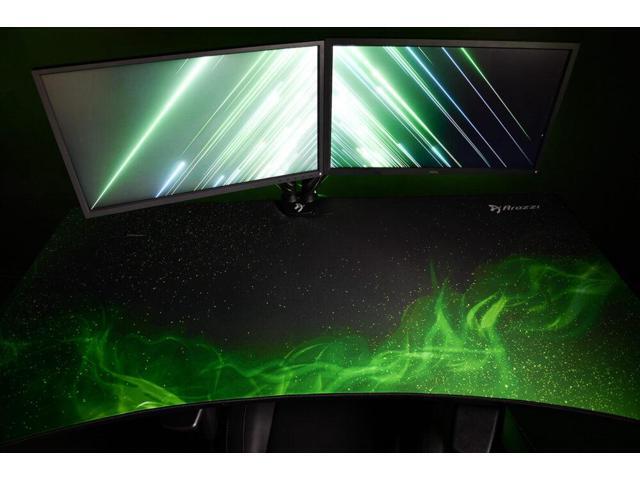 Arozzi Arena Full-Surface, Interchangeable, Water-Resistant, and Washable Mouse Pad with Stitched Edges - D057