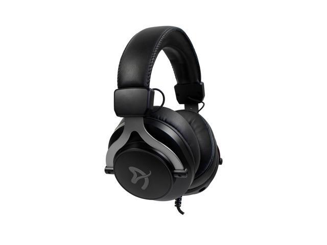 Arozzi Aria Gaming Headset with Detachable Microphone 50mm Drivers Microphone Mute Button Volume Control Aluminum Frame and 7.25 ft Braided Cable -...