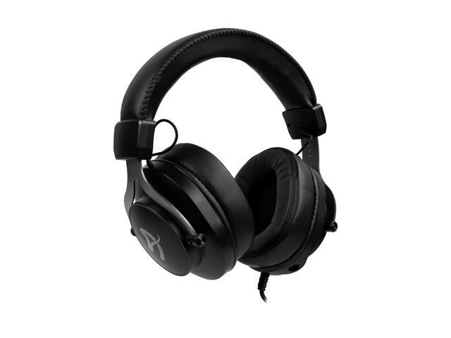 Arozzi Aria Gaming Headset with Detachable Microphone 50mm Drivers Microphone Mute Button Volume Control Aluminum Frame and 7.25 ft Braided Cable -...