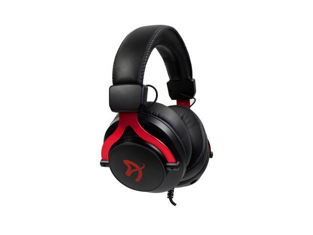 Arozzi Aria Gaming Headset with Detachable Microphone 50mm Drivers Microphone Mute Button Volume Control Aluminum Frame and 7.25 ft Braided Cable -...