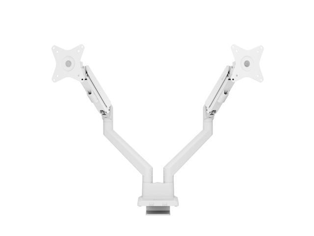 Arozzi Alzare Neo Duo - Gas Spring Monitor Arm - White